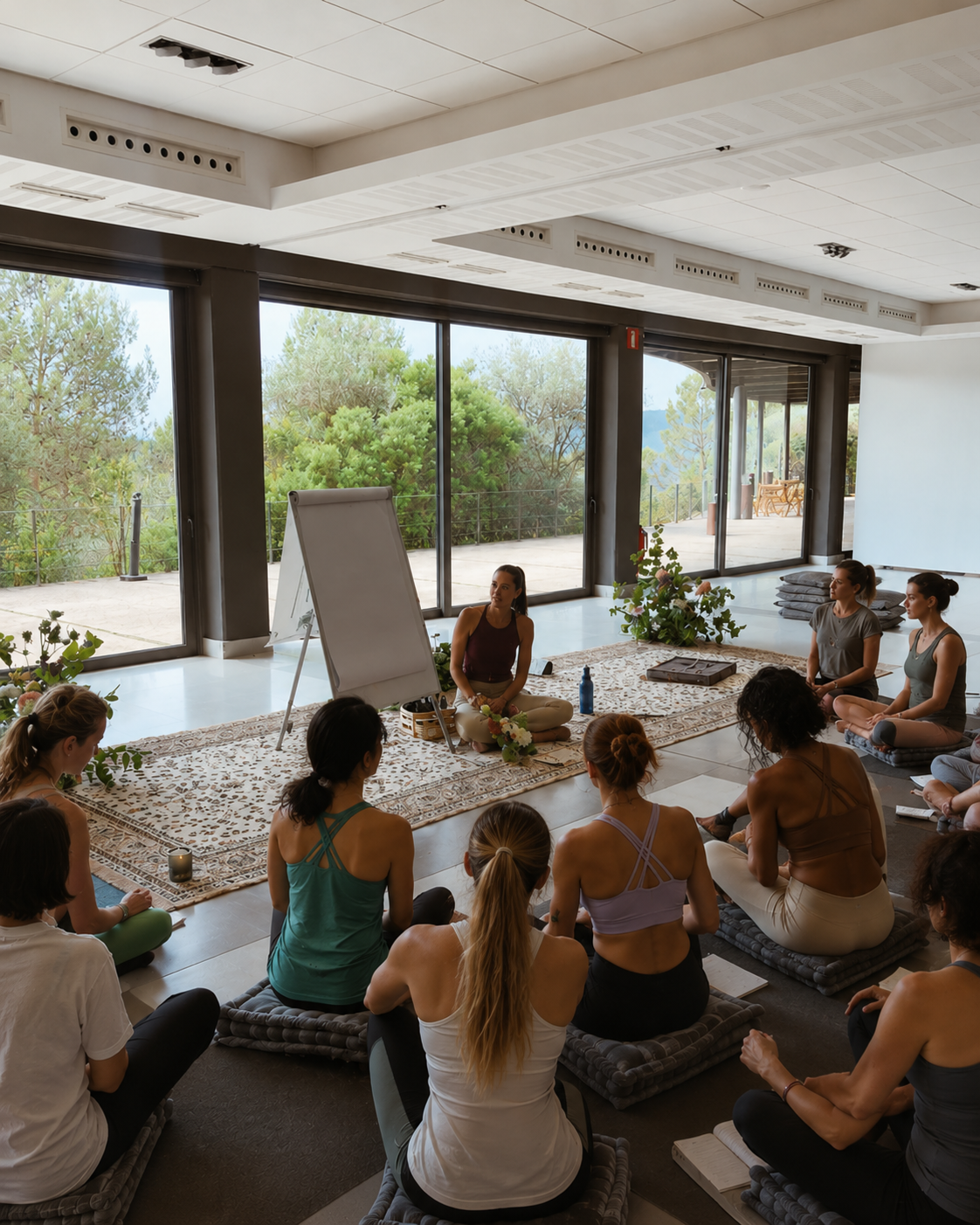 meditation retreat center forest setting