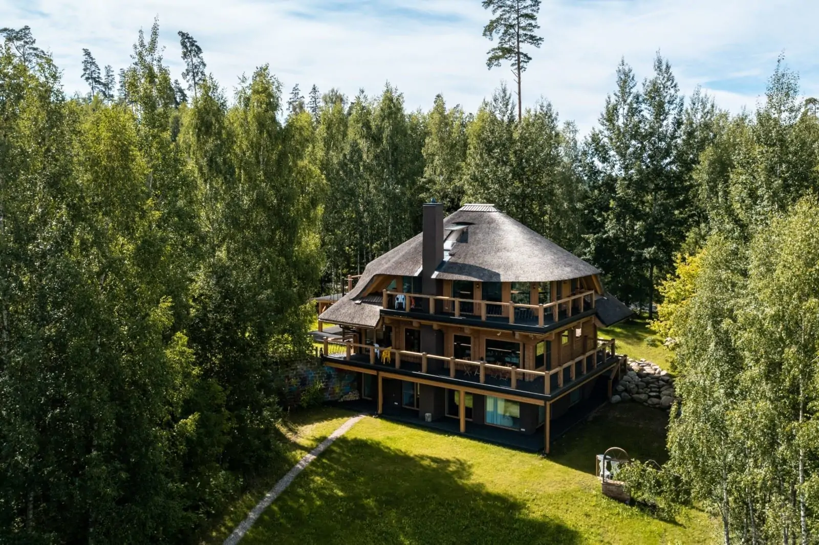 Nature at a silent retreat